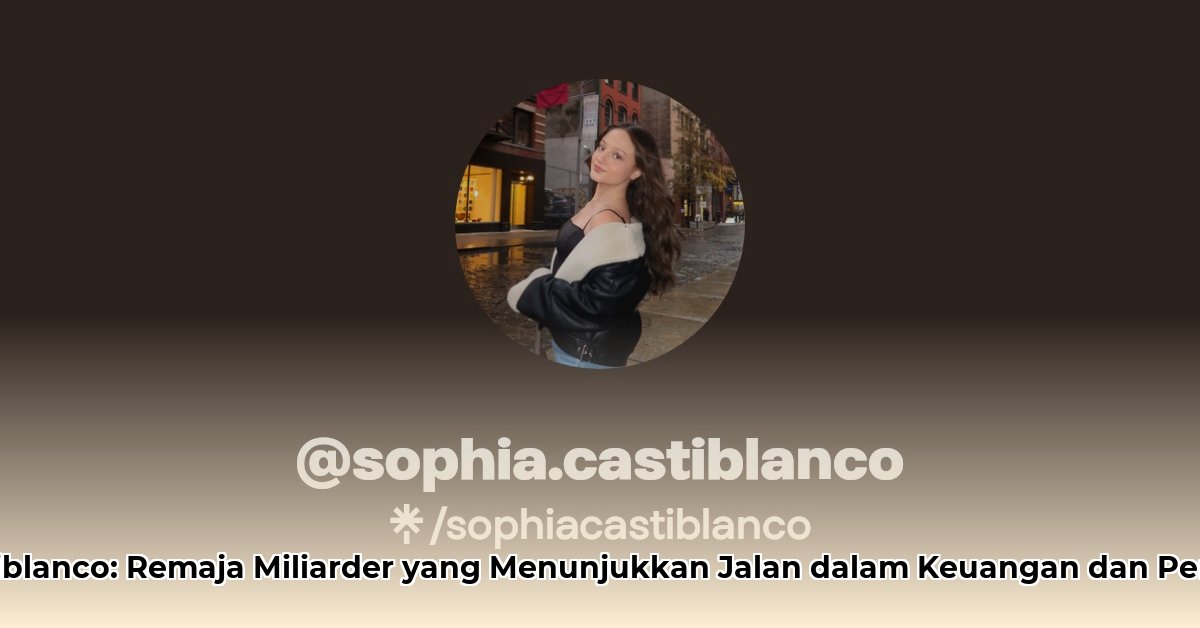 sophia castiblanco net worth